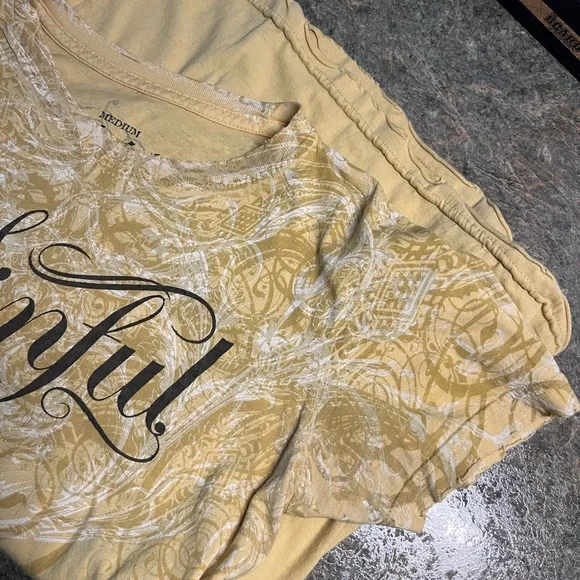 Sinful tattoo Graphic Short Sleeve Tee - Picture 4 of 4